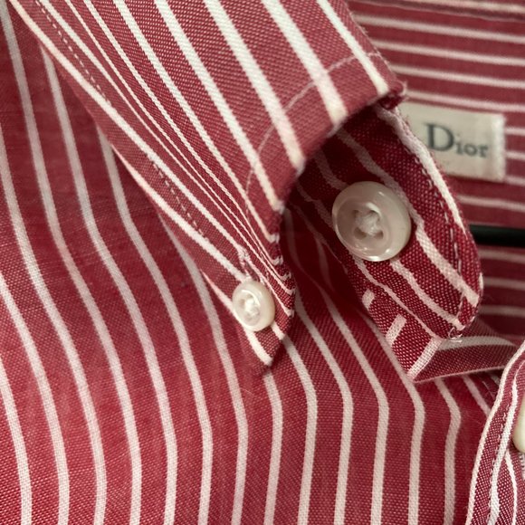 Vintage Christian Dior Button Up Made in USA - Picture 6 of 6